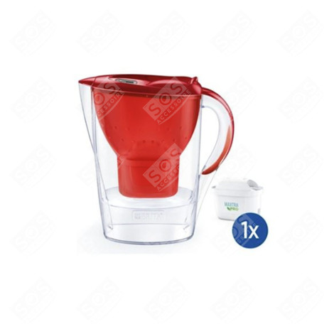RED MARELLA ME4W MXPRO FILTERING CARAFE KETTLE, WATER FILTER JUG - 1051120