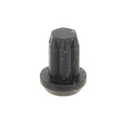 Rubber cooker rack end cap