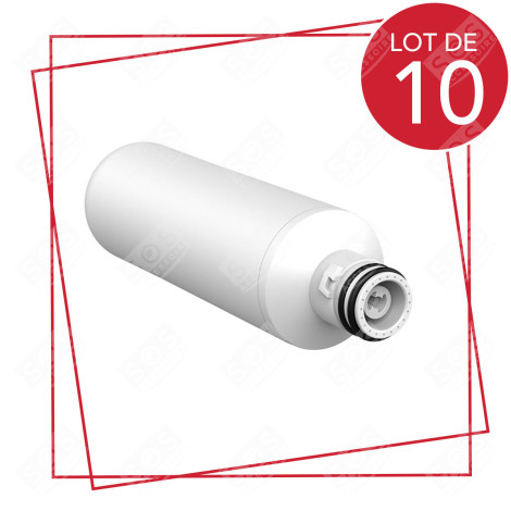 LOT DE 10 FILTRES À EAU SIDE BY SIDE REFRIGERATOR, FREEZER - AGF80300704, ADQ74793514