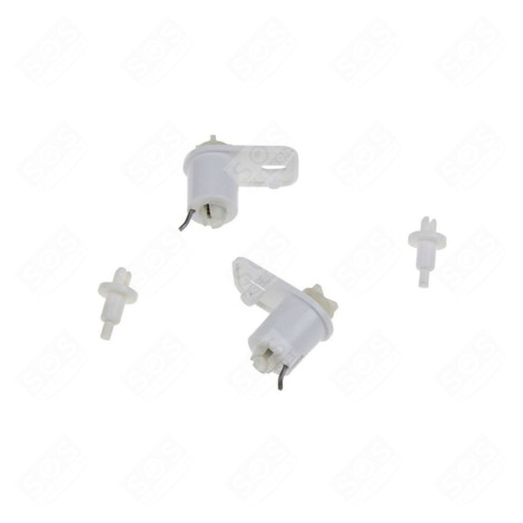 HINGE KIT EVAPORATOR FLAP (LEFT AND RIGHT) REFRIGERATOR, FREEZER - 207999317