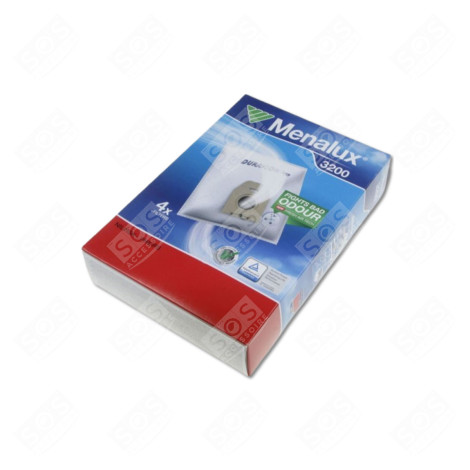 SET OF 4 MENALUX 3200 BAGS VACUUM CLEANER  - 9001961490