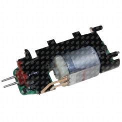 Electronic board with motor