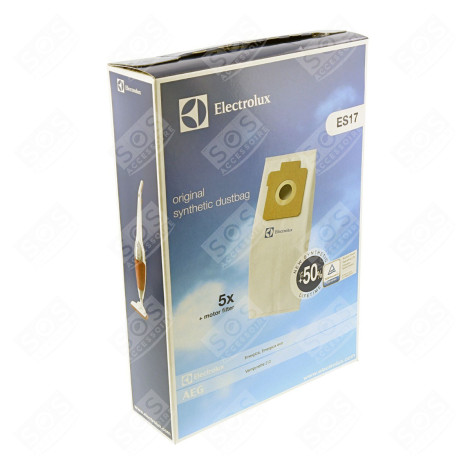 SET OF 5 BAGS ES17 VACUUM CLEANER  - 9002563394