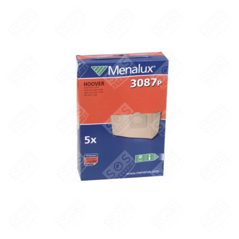 SET OF 5 BAGS 3087P VACUUM CLEANER  - 9001967638