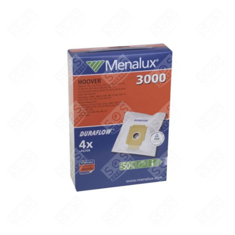 SET OF 4 BAGS 3000 VACUUM CLEANER  - 9001961516