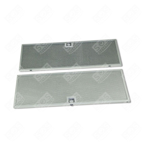 LOT DE 2 FILTRES MÉTAL ANTI-GRAISSE EXTRACTOR HOOD - 50286533000