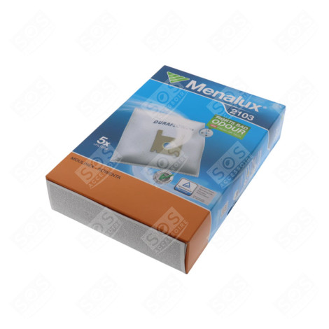 SET OF 5 BAGS 2103 VACUUM CLEANER  - 9001961979