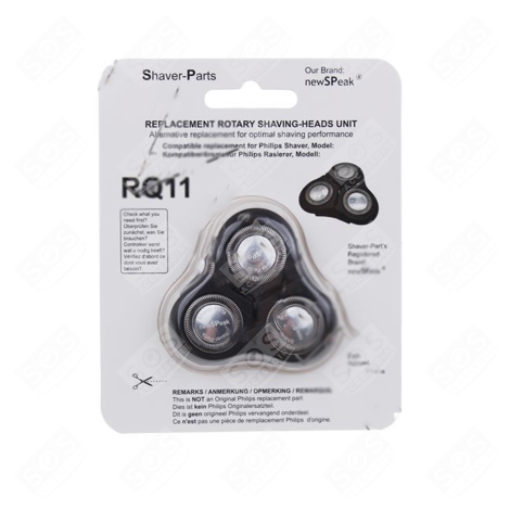 RQ11 SHAVING HEAD ELECTRIC SHAVER - RQ11