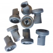 Set of 8 upper basket wheels