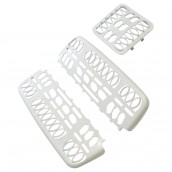 Large cutlery basket grid