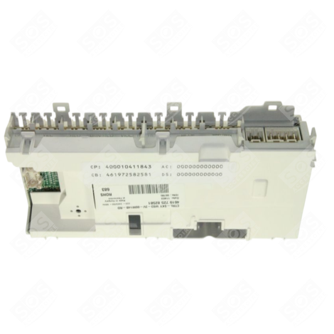 PROGRAMMED CONTROL PLATE DISHWASHER - 481010411843