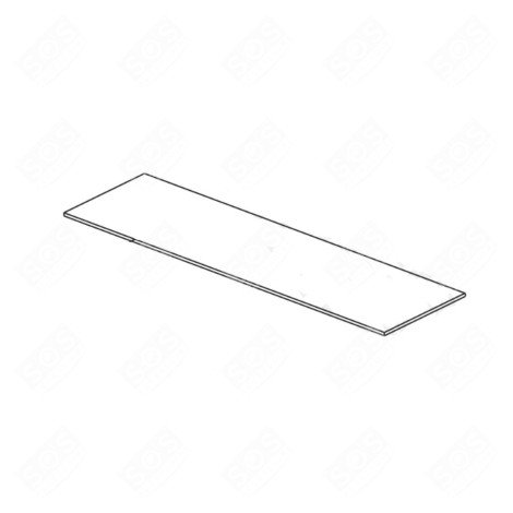 PANNEAU VERRE EXTRACTOR HOOD - AS0015278