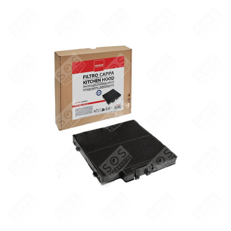 CHARCOAL FILTER 217X10X25MM EXTRACTOR HOOD - 11022296, 17006795
