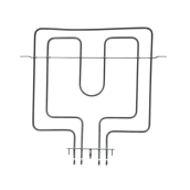 Top heating element