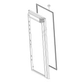 Door seal (reference 460)