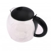 Complete black coffee pot (with lid)