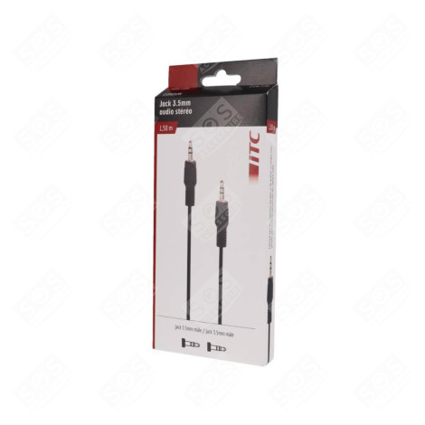 3.5 JACK AUDIO CABLE (MALE PLUGS) TELEVISIONS / TVS - 301501