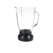 Glass blender jar