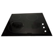 Glass-ceramic top 590 x 520 m