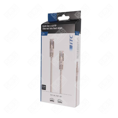 CÂBLE RJ45 CAT6 (2M) COMPUTER EQUIPMENT - 302358