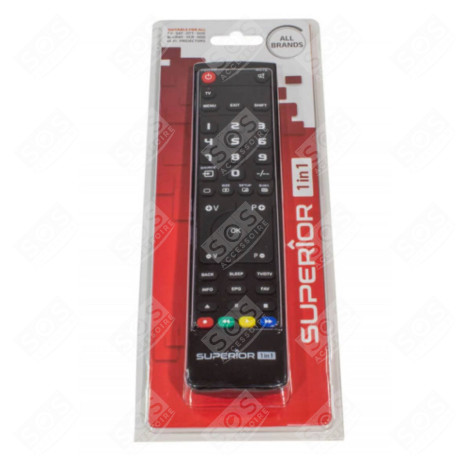 UNIVERSAL TNT OR TV REMOTE - 1 DEVICE TELEVISIONS / TVS - SUPERIOR 1/1