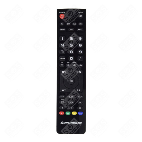 TÉLÉCOMMANDE UNIVERSELLE - 4 APPAREILS TELEVISIONS / TVS - SUPERIOR 4/1