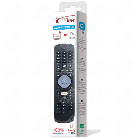 TÉLÉCOMMANDE DÉDIÉE PHILIPS TELEVISIONS / TVS - 1719