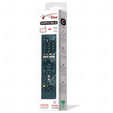 TÉLÉCOMMANDE DÉDIÉE SONY TELEVISIONS / TVS - 1717