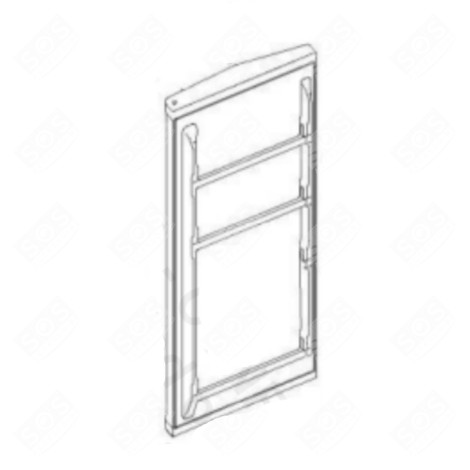 PORTE COMPLÈTE (PARTIE RÉFRIGÉRATEUR) REFRIGERATOR, FREEZER - 49122045