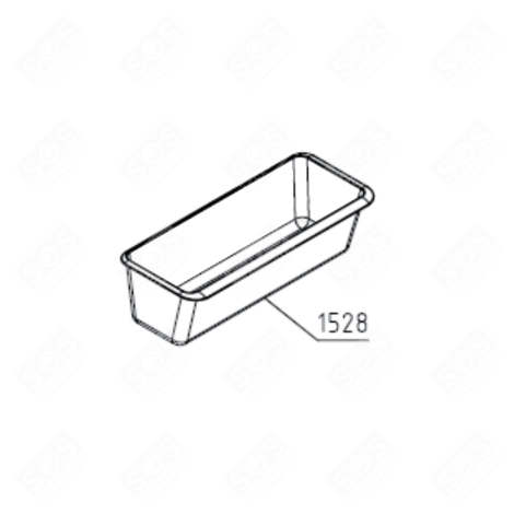 VEGETABLE DRAWER (REFERENCE 1528) REFRIGERATOR, FREEZER - AS0053803