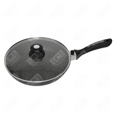 POÊLE 28CM AVEC COUVERCLE ET POIGNÉE AMOVIBLE STEAMER - SPO2302800