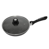 28cm pan with lid and detachable handle