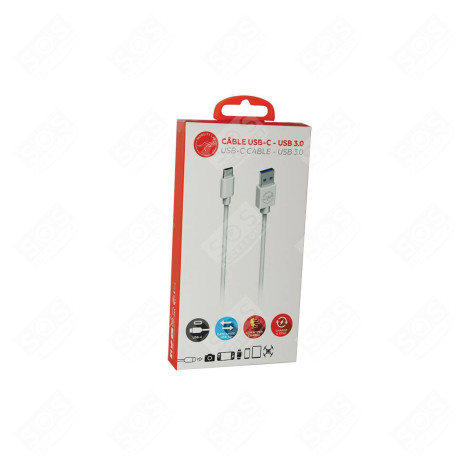 USB C 3.0 CHARGING CABLE (1M) SMARTPHONE, MOBILE PHONE - ML308739-N