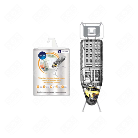 IRONING COVER 122 X 42 CM STEAM IRONS / STEAM GENERATOR IRONS - 484000008534