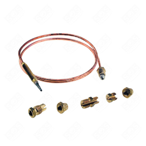 KIT THERMOCOUPLE UNIVERSEL AVEC RACCORDS 600 MM  ELECTRIC / GAS HOBS - 50268207003