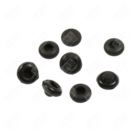 SET OF 4 RUBBER CUP SUPPORT FEET SMALL HOUSEHOLD APPLIANCE - 481231028036, C00373664