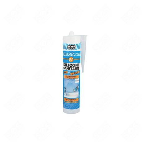 WHITE SILICONE FOR ALL SURFACES 310ML ACCESSORIES AND MAINTENANCE  - 893150