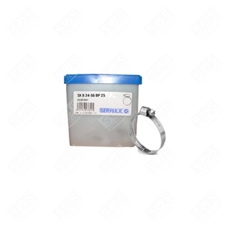LOT DE 25 COLLIERS DE SERRAGE DE 24 À 36MM  ACCESSORIES AND MAINTENANCE  - 4185947