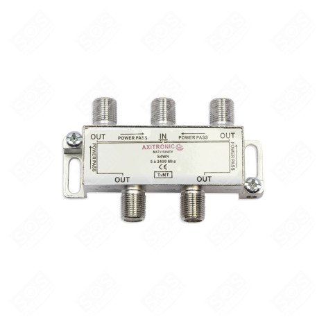 TV 4-WAY SPLITTER TELEVISIONS / TVS - REP4S
