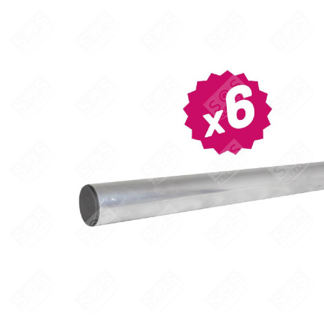 SET OF 6 GALVANIZED STRAIGHT MASTS 3M TELEVISIONS / TVS - FRG3040