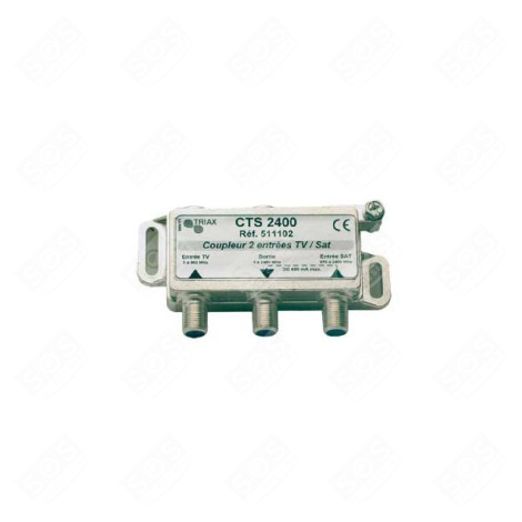 COUPLEUR 2 E TER/SAT CTS 2400 TELEVISIONS / TVS - 511102