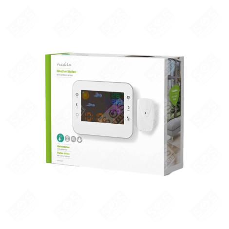 WIRELESS INDOOR/OUTDOOR WEATHER STATION SMALL HOUSEHOLD APPLIANCE - WEST402WT