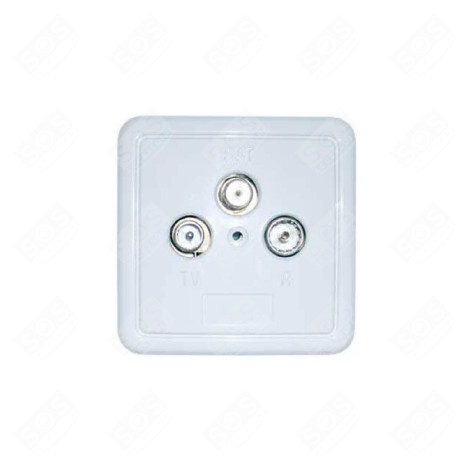 TV FM SAT WALL SOCKET TELEVISIONS / TVS - PRTS