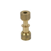 Reduced Straight Brass Connector