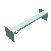 Stainless steel baseboard