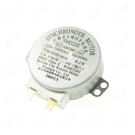 DRIVE MOTOR FOR GLASS TRAY MICROWAVE OVENS - 482000093489, C00496922