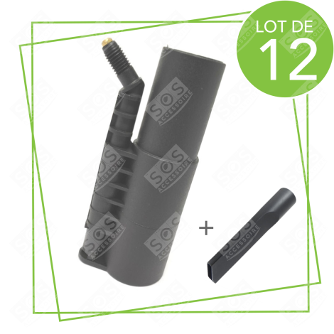 SET OF 12 HIGH-PRESSURE NOZZLES 120° WITH FLAT NOZZLE STEAM CLEANER - M0007065