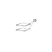 Shelf (reference 25)