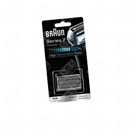 ORIGINAL SILVER RAZOR CASSETTE 70S ELECTRIC SHAVER - 4210201072942