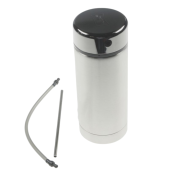Complete stainless steel milk container 0.5L